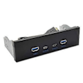 Pikkukuva 1 / 5: USB 3.2 Etupaneelin Hub Multi-USB-paikka USB3.2 Gen2 Type-C Super-Speed -portti