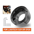 Miniatyrbilde 5 av 5: For G29 70mm Adapterplate for 13-tommers ratt PCD Racing Car Game Modificat-