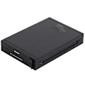 Miniatyrbild 1 av 5: He-2005 Dubbel 2.5 Tum Sata Hdd Intern Kapsling Drive Case Intern Mobil Rack Med Led In
