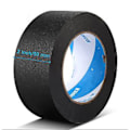 Miniatyrbillede 1 af 5: Sort Malertape, 2\"x55 Yards X 1 Ruller - Medium Klæbende Afmaskningstape
