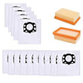 Miniatyrbillede 1 af 5: Støvsugerposer 2.863-006.0 Filter til WD4 WD5 WD6 WD5P WD6P Premium Støvsuger Reservedele