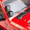 Miniatyrbilde 4 av 5: Modifiserte frontlykter Spotlights Biltopplys Bumperlys For Axial Scx10 Traxxas Trx4 Trx6 1/10 R
