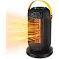 Miniatyrbilde 2 av 5: Maskot Vifteovn, PTC Elektrisk Vifteovn 600/1200W, 90° Oscillasjon, Overoppheting og Anti-Tilt Beskyttelse, 2 Oppvarmingsmoduser, Bad Hjemmekontor