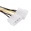 Pikkukuva 4 / 4: 4-nastainen Molex Ide - 6-nastainen Pci-e -näytönohjaimen liitäntäkaapelisovitin