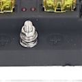 Miniatyrbillede 3 af 4: 6-vejs sikringsblok ATC ATO bladsikringsboks Vandtæt 12V24V DC med LED-indikator til biler