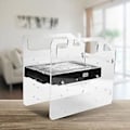 Miniatyrbillede 4 af 4: HDD Kabinet, Firelags Transparent Desktop HDD Beslag HDD Kabinet Høj Kapacitet