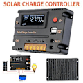 Miniatyrbillede 2 af 5: Solar Controller 20A MPPT 12V PV Solpanel Batterioplader Regulator LCD Display
