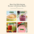 Miniatyrbilde 4 av 5: 500ML Bærbar Fruktjuicer Blender Elektrisk Fruktjuicer USB Oppladbar Reisemiksere Smoothie Blender Maskin-Lilla