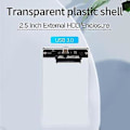 Miniatyrbillede 3 af 5: Usb3.0/type-c Hdd Kabinet Til 2,5 Tommer Harddisk
