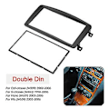 Miniatyrbilde 3 av 5: 2 Din Bilradio Fascia DVD-spiller Panel Dash Ramme For C Clk G Viano W203 W209 W4
