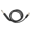 Miniatyrbillede 2 af 5: 3-Pin Mini XLR Hun til 6,35 mm Han Kabel 1 m XLR til 1/4\" Mikrofonkabel til Live Lydkort Mikrofon