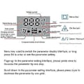 Pikkukuva 3 / 5: Kaksois-USB-portilla varustettu aurinkopaneeliohjain, älykäs säädin 12V/24V MPPT/PWM automaattinen parametri säädettävä LCD-näyttö