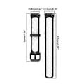 Miniatyrbilde 3 av 5: For HuaweiBand 7 Bånd Justerbart Armbånd Smartklokkebånd TPU Dobbel Fargestropp