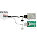 Miniatyrbilde 3 av 5: Innebygd 12g Mini Hd Til U.2 / Sff-8643 Til Sff-8639 Kabel 0.5m Med 15-pinners Sata Strømforsyning, Egnet