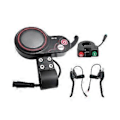 Miniatyrbillede 5 af 5: Qs-s4 48v-60v Tommelfingergas LCD Display Meter+kontaktknap+bremsegreb til Zero 8 9 10 8x 10x El