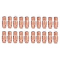 Miniatyrbillede 1 af 4: 20 stk. TIG Collet Body Kobber WP9F Svejselampe Tilbehør Udskiftningsdel Sæt Kit