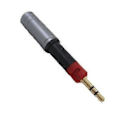 Miniatyrbilde 1 av 5: 5,4 cm Lengde Bærbare Gullbelagte Adapterplugger for Audio-Technica ATH-M70X M40X M50X M60X for Sennheiser