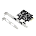 Miniatyrbillede 1 af 5: Pcie Gigabit Ethernet Controller Kort Rtl8111h Chips Server Netværk 2 Rj45 Port Lan Adapter Zcard 1