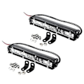 Miniatyrbilde 1 av 5: 2 X 36w 7-tommers LED Bar Kjørelys Tåkelys Offroad SUV Lastebil 6000k