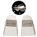 Miniatyrbillede 4 af 5: [XINLI] Udendørs Værktøj - Elegant Sort To-Finger Ring til Alsidig Brug i Forskellige Udendørs Aktiviteter