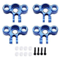 Miniatyrbilde 1 av 5: 4 stk. Metall Fremre og Bakre Akselbærer Knoke Arm 7034 for 1/16 Slash E- Summit RC Bil Oppgraderingsdeler, 1