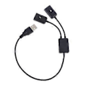 Miniatyrbild 4 av 4: Usb 2.0 Otg Hub Usb 1 till 2 Splitter Dock Usb Adapter För Matebook Dator
