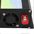Miniatyrbillede 4 af 4: Power Inverter 300W 1 Universal Stikdåse 2 USB Port Smart Køling Modificeret Sinus Bølge Bil Power Inverter DC12V Til AC220V