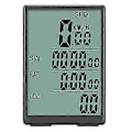 Miniatyrbillede 1 af 5: Trådløs cykelcomputer vandtæt speedometer med grøn LCD-baggrundsbelysning