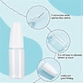 Miniatyrbillede 4 af 5: 20 stk. præcisionsspids applikatorflasker, 10 ml/0,34 oz doseringsnålflaske PET tom limflaske med stålnål