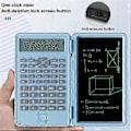 Miniatyrbillede 3 af 5: Videnskabelige lommeregnere, 12-cifret LCD-display med sletbar skrivetablet, foldbar til hjemmeskole, møde og studie A