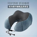 Pikkukuva 2 / 5: Camelback memory foam U-muotoinen tyyny, kannettava matkatyyny, toimiston lounastauko memory foam hidas palautuva U-muotoinen tyyny, järvensininen 25*28*15cm