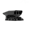 Pikkukuva 1 / 5: Simulaatiomoottorin ilmanottoaukon ahdin kansi 1/10 RC Crawler -autolle TRX4 D90 Axial SCX10 Wraith 90018,3