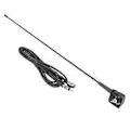 Miniatyrbillede 1 af 5: 17 tommer firkantet base tagantenne og montering med ledninger til 106 205 206 306 307 309 406 806