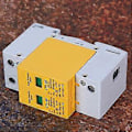 Miniatyrbillede 3 af 4: Overspændingsbeskyttelsesenhed Gul Modul 2P LT120 20ka AntiThunder Modulære Apparater