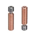 Miniatyrbild 2 av 5: 3D-skrivare Bi-metall Värmebrytare Titanlegering + Kopparlegering Halsrör för 1,75 mm 3D-skrivare Extruder Hotend Värmebrytare