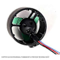 Miniatyrbilde 3 av 5: 350W 12V-24V Propellblader Undervannstruster Børsteløs Motor 3-Blads Propell for RC Modellskip Båtdeler, CCW