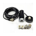 Miniatyrbilde 2 av 5: Kjøretøy/bil Mobilradio VHF/UHF Dual Band Antenne 9cm Base Magnetisk Feste BNC Hann 5m Kabel For BC