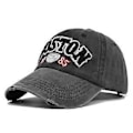 Pikkukuva 1 / 5: BOSTON retro kolmiulotteinen kirjonta baseball-lippis 3D-applikointikirjonta pesty ja vanha aurinkolippa