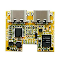 Miniatyrbillede 5 af 5: Type-c Digital O Adapter Modul Alc5686led Lytter Til Sange Og Oplader 2 I 1 Digital O De Board