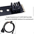 Pikkukuva 4 / 5: PCIE - M.2 NVME SSD -muunninadapterikortti U.2 Riser -laajennusmuuntimeen U2
