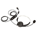 Miniatyrbild 3 av 5: USB Business Headset Brusreducering Enkelsidig Hörlur Stödjer Samtal Högtalarvolymjustering Mikrofon Ljudavstängning