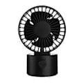Miniatyrbild 1 av 5: 2 Hastigheter Skrivbordsfläkt Oscillerande Rotation Stark Vind Tyst USB-driven