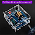 Miniatyrbild 4 av 5: Elektromagnetisk Kanon DIY Kit Långdistansprojektil Högspänningsspole Boost Kretskort Produktion A