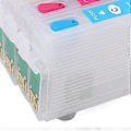 Miniatyrbillede 4 af 4: Blækpatron Sort Blå Rød Gul 4 Farver Tilbehørssæt Kit til T0711 T0712 T0713 T0714 Printer