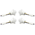 Miniatyrbillede 1 af 5: 4x Pir Infrarød Bevægelsessensor Detektion 220v Led Lys Heks