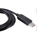 Miniatyrbilde 3 av 5: PL2303GT USB 8 Din Mini Plugg Adapter RS232 Konverter Programmeringskabel for-Allen MicroLogix PLC 1100 Serie