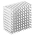 Miniatyrbillede 4 af 4: 5 STK Aluminium Køleplade Modul Køleplade Kølefinne Radiator Køler Finne til Ventilator PCB Board 40 x 20 x 40mm Sølv