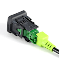Miniatyrbilde 5 av 5: Bil USB-bryter, USB-bryterkabel 100cm Bildeler Bryter Strømlinjeformet design