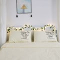 Miniatyrbillede 2 af 5: 4 stk. 2M 20 LED kunstige planter LED lyskæde lyskæder grønne blade vedbendranke til hjem bryllup dekoration lampe DIY hængende have gård lys