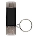 Pikkukuva 1 / 5: Muistitikku USB 3.0 Type C Micro USB Vedenkestävä Nopea Plug and Play -muistitikku puhelimelle ja tietokoneelle 128GB
